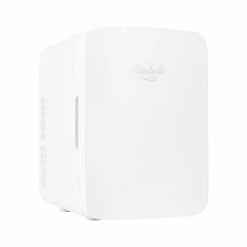 Promo ❤️ Cooluli 10L Mini Fridge For Bedroom - Car, Office Desk & College Dorm Room - 12v Portable Cooler & Warmer For Food, Drinks, Skincare, Beauty & Makeup - AC/DC Small Refrigerator With Glass Front, White 🎁