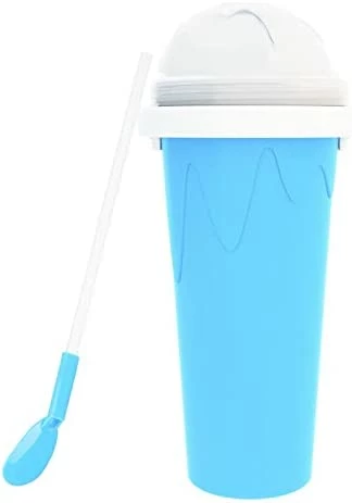 Top 10 ๐ LATIBELL Slushy Maker Cup Travel Slushie Cup Portable Slushie Maker Frozen Magic Cup Double Layer Silica Cup Pinch Cup ๐ Summer Cooler Smoothie Silicon Cup Mini Ice Cream Maker For Children' & Adult ๐ - Image 15