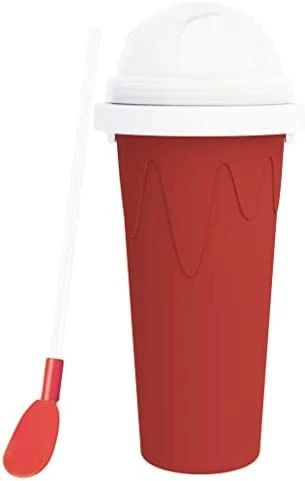 Top 10 ๐ LATIBELL Slushy Maker Cup Travel Slushie Cup Portable Slushie Maker Frozen Magic Cup Double Layer Silica Cup Pinch Cup ๐ Summer Cooler Smoothie Silicon Cup Mini Ice Cream Maker For Children' & Adult ๐ - Image 11