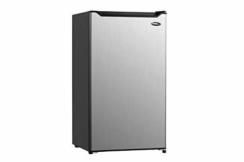 Flash Sale 🤩 Danby DCR044B1SLM-6 4.4 Cu.Ft. Compact Refrigerator With Chiller-Mini Fridge For Bar, Dorm, Basement, Den, Kitchen, Or Living Room, Stainless Steel 🎉