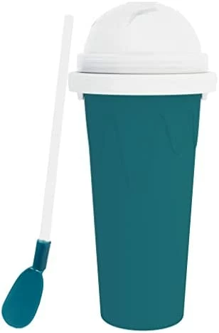 Top 10 ๐ LATIBELL Slushy Maker Cup Travel Slushie Cup Portable Slushie Maker Frozen Magic Cup Double Layer Silica Cup Pinch Cup ๐ Summer Cooler Smoothie Silicon Cup Mini Ice Cream Maker For Children' & Adult ๐ - Image 14