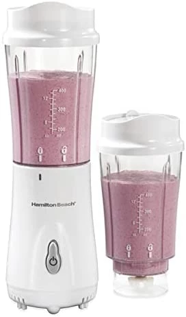 Hot Sale ✔️ Hamilton Beach Personal Blender For Shakes And Smoothies With 14 Oz Travel Cup And Lid, Black (51101AV) 👏 - Image 6