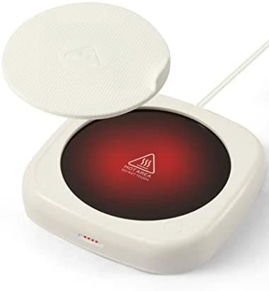 Top 10 🎁 OTSPOVE Coffee Mug Warmer - Smart Coffee Warmer For Desk - Mug Warmer With 2 Temperature Settings - Auto Shut Off Coffee Cup Warmer Electric Beverage Heating Plate For Coffee Tea Milk And Green (NO Cup) 😍 - Image 12