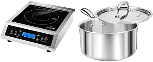 Best Pirce ✔️ Duxtop Professional Portable Induction Cooktop, Commercial Range Countertop Burner, 1800 Watts Induction Burner With Sensor Touch And LCD Screen, P961LS/BT-C35-D 👏 - Image 9