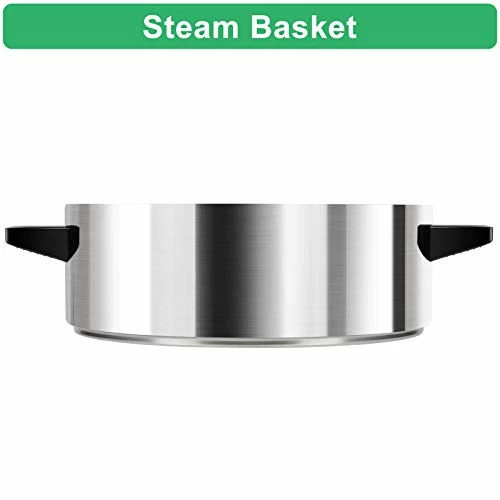 Best Pirce โจ Secura Steamer Basket 304 Stainless Steel Food Steamer 1 Tier For 8.5 Quart Electric Food Steam ๐ - Image 2