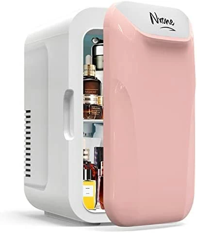 Best Sale ✨ NXONE Mini Fridge,6 Liter/8 Can AC/DC Small Refrigerator,Portable Thermometric Cooler And Warmer Freezer Skincare Fridge For Foods,Beverage,Medications, Home,Bedroom,Dorm,Office And Car Black 💯 - Image 8