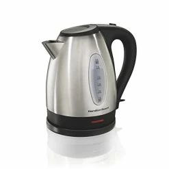 Wholesale 😀 Hamilton Beach Electric Tea Kettle, Water Boiler & Heater, 1.7 L, Cordless, Auto-Shutoff And Boil-Dry Protection, Stainless Steel (40880) ✨