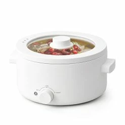 Outlet ✔️ Hot Pot Electric,Olayks 2L Portble Cooker Rapid Ramen Cooker Multifunctional Electric Pots Small Hot Pot For Cooking For Noodles, Soup, Steak, Stir Fry, Steak, Eggs For Family Dorm And Office With Dual Power Control, Over Heating And Boil Dry Protection (2L) 😍