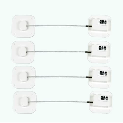 Hot Sale 🤩 Fridge Lock Refrigerator Lock For Kids Freezer Lock And Child Safety Cabinet Lock With Strong Adhesive 1Pack White 😍 - Image 12