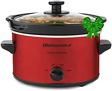Deals 🎁 Elite Gourmet Glas Slow Cooker With Adjustable Temp, Entrees, Sauces, Stews & Dips, Dishwasher Safe Glass Lid & Crock, 1.5 Quart, Stainless S 🛒 - Image 9