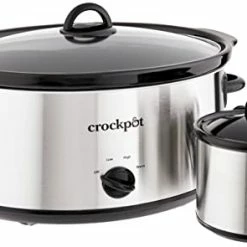 Top 10 β¨ Crock-Pot Crockpot Large 8 Quart Slow Cooker With Mini 16 Ounce Food Warmer, Stainless Steel βοΈ