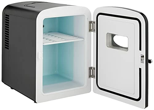 Discount ๐งจ RCA Mini Retro 6 Can Beverage Refrigerator-Black, RMIS129-BLACK ๐ฅฐ