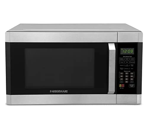 Buy ๐ Farberware 1.6 Cu. Ft. 1100-Watt Microwave Oven With Smart Senso ๐ฏ