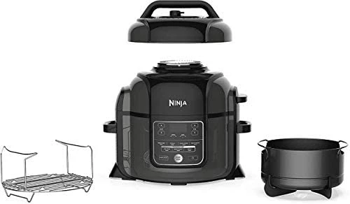 New 🛒 NINJA OP301 Foodi 9-in-1 Pressure, Slow Cooker, Air Fryer And More, With 6.5 Quart Capacity And A High Gloss Finish (Renewed) ✔️ - Image 3