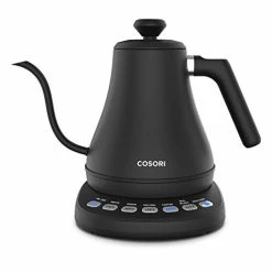 Best Pirce ๐ COSORI Electric Kettle Gooseneck With Temperature Control, 5 Presets Electric Tea Kettle & Pour Over Coffee Kettle, Stainless Steel, Ultra Fast, Auto Shutoff Boil-Dry Protection, 0.8L, Matte Black ๐