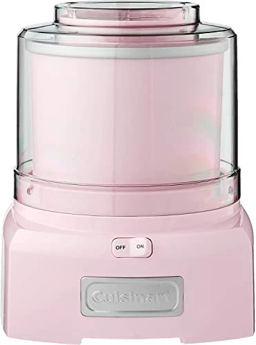 New 🎉 Cuisinart ICE-21P1 1.5-Quart Frozen Yogurt, Ice Cream And Sorbet Maker, Double Insulated Freezer Bowl Elminates The Need For Ice And Makes Frozen Treats In 20 Minutes Or Less, White ✨ - Image 7