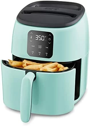 Budget 🥰 DASH Tasti-Crisp Digital Air Fryer With AirCrisp Technology, Custom Presets, Temperature Control, And Auto Shut Off Feature, 2.6 Quart - Cool Grey 🤩 - Image 6