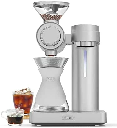 Outlet 🥰 Gevi 4 Cups Small Coffee Maker, Compact Coffee Machine With Reusable Filter, Warming Plate And Coffee Pot For Home And Office Aluminum Blu 🥰 - Image 7
