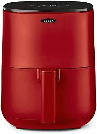 Best Pirce 𧨠BELLA 2.9QT Touchscreen Air Fryer, No Pre-Heat Needed, No-Oil Frying, Fast Healthy Evenly Cooked Meal Every Time, Dishwasher Safe Non Stick Pan And Crisping Tray For Easy Clean Up, Matte Black π - Image 6