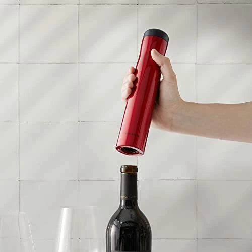 Flash Sale โจ Rabbit Automatic Electric Corkscrew Wine Bottle Opener (Metallic Red) ๐ - Image 6