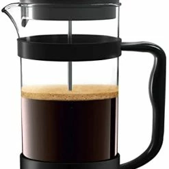 Buy 🛒 Utopia Kitchen 34 Ounce French Press Espresso And Tea Maker With Triple Filters, Stainless Steel Plunger And Heat Resistant Borosilicate Glass - Black 😉