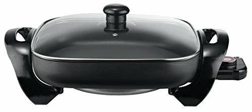 Coupon 👏 Brentwood Model SK65, 12 Inch Electric Skillet Black 🔥