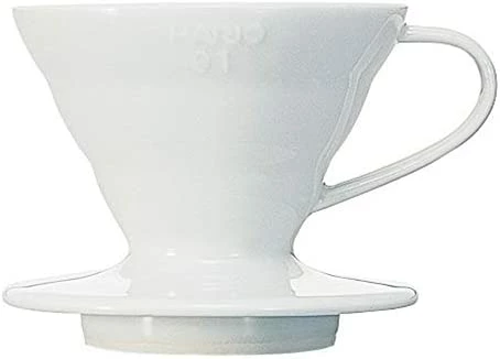 Budget 🌟 Hario V60 Ceramic Coffee Dripper Pour Over Cone Coffee Maker Size 02, White ✨ - Image 6