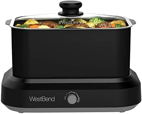Best deal π West Bend 87906R Slow Cooker Large Capacity Non-stick Variable Temperature Control Includes Travel Lid And Thermal Carrying Case, 6-Quart, R π - Image 7