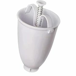 Cheap 🔔 KUJOBUY One Hand Donut Maker Manual Donut Maker Plastic Doughnut Machine Mold Biscuit Donut Maker Donut-Depositor Made Waffle Dispenser Donut Kitchen Pastry Making Bake Ware DIY Baking Tool (1 PCS, White) ✨