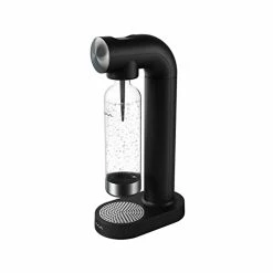 Hot Sale 😍 AWA Carbonator Sparkling Water Maker – Soda Streaming Machine – With Gift Box – Award-Winning Design – Metal Accents – Dishwasher Safe BPA Free 1L Bottle – Soda Maker – Soda Machine – Water Carbonator Cordless And Stylish European Design – Seltzer & Carbonated Water Maker – Works With Standard 60L C02 Cartridges ✨