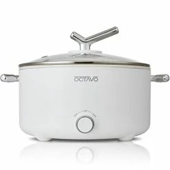 Wholesale 👍 OCTAVO Electric Hot Pot 3L With 1350W Adjustable Power Control, Nonstick Electric Frying Pan, Multifunction Electric Skillet With Tempered Glass Lid For Shabu, Noodles, Stir-fry 💯
