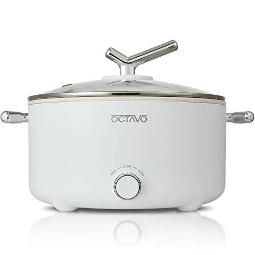 Wholesale π OCTAVO Electric Hot Pot 3L With 1350W Adjustable Power Control, Nonstick Electric Frying Pan, Multifunction Electric Skillet With Tempered Glass Lid For Shabu, Noodles, Stir-fry π―