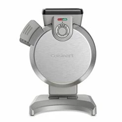 Best deal 😉 Mini Belgian Waffle Maker By Cuisinart, Vertical Mini Waffle Iron, Silve 🌟