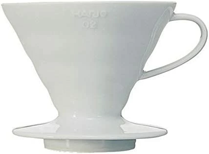 Budget 🌟 Hario V60 Ceramic Coffee Dripper Pour Over Cone Coffee Maker Size 02, White ✨ - Image 7