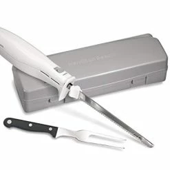 Hot Sale ❤️ Hamilton Beach Electric Knife For Carving Meats, Poultry, Bread, Crafting Foam & Mor ⌛