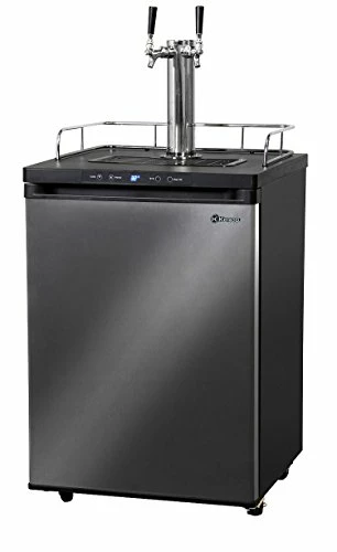 Wholesale π Kegco K309X-2 Keg Dispenser, 2 Faucet, Black Stainless Steel π₯°