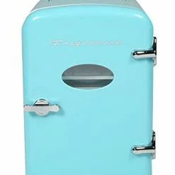 Budget 🤩 Frigidaire EFMIS175-BLUE Portable Mini Fridge-Retro Extra Large 9-Can Travel Compact Refrigerator, Blu 😉