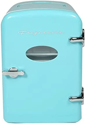 Budget ๐คฉ Frigidaire EFMIS175-BLUE Portable Mini Fridge-Retro Extra Large 9-Can Travel Compact Refrigerator, Blu ๐ - Image 7