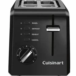 Buy 🔔 Cuisinart CPT-122BK 2-Slice Compact Plastic Toaster, Black ❤️