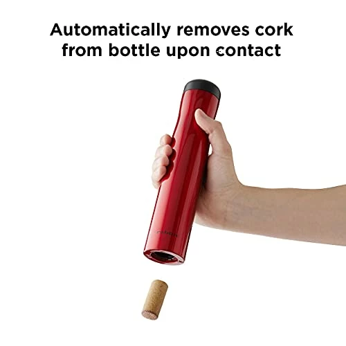 Flash Sale โจ Rabbit Automatic Electric Corkscrew Wine Bottle Opener (Metallic Red) ๐ - Image 3