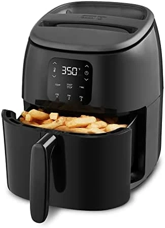 Budget 🥰 DASH Tasti-Crisp Digital Air Fryer With AirCrisp Technology, Custom Presets, Temperature Control, And Auto Shut Off Feature, 2.6 Quart - Cool Grey 🤩 - Image 7