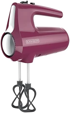 Outlet 🛒 BLACK+DECKER Hand Held Mixer MX610R, 5-Speed, Red 🎉 - Image 12