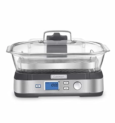 Outlet π₯° Cusinart STM-1000 CookFresh Digital Glass Steamer With Recipe Book Bundle (2 Items) π - Image 2