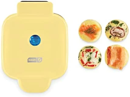 Discount ⌛ DASH Deluxe Sous Vide Style Egg Bite Maker With Silicone Molds For Breakfast Sandwiches, Healthy Snacks Or Desserts, Keto & Paleo Friendly, (1 Large, 4 Mini) - Aqua 👏 - Image 14