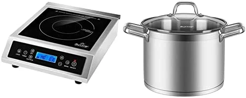 Best Pirce ✔️ Duxtop Professional Portable Induction Cooktop, Commercial Range Countertop Burner, 1800 Watts Induction Burner With Sensor Touch And LCD Screen, P961LS/BT-C35-D 👏 - Image 7