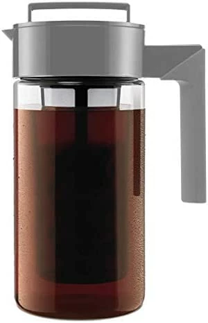 Best Sale 😀 Takeya Patented Deluxe Cold Brew Coffee Maker, 1 Qt, Blac 👍 - Image 13
