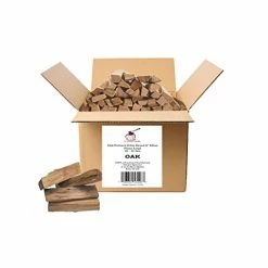 Flash Sale 🎁 Old Potters Kiln Dried ~6 X 0.5-1.5 Inch Mini Pizza Oven Cooking Logs, Wood Logs For Grills And Smokers, Oak~ 12 Lbs, (720 Cubic Inches) 😍