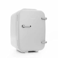 Cheap 💯 CAYNEL Mini Fridge Cooler And Warmer, (4Liter / 6Can) Portable Compact Personal Fridge, AC/DC Thermoelectric System, 100% Freon-Free Eco Friendly For Home, Office And Car White 🌟