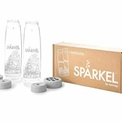 Best Sale ๐คฉ SPรRKEL Bottle 2-Pack - 2x 750ml (25.4oz.) - Always Have A Bubbly Drink Ready - Use Beverage System ๐