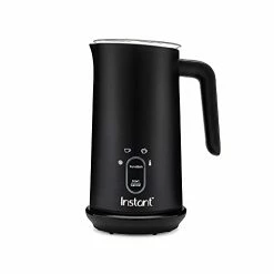 Top 10 🔥 Instant Milk Frother, 4-in-1 Electric Milk Steamer, 10oz/295ml Automatic Hot And Cold Foam Maker And Milk Warmer For Latte, Cappuccinos, Macchiato, From The Makers Of Instant Pot 500W, Black Black Milk Frother 👍